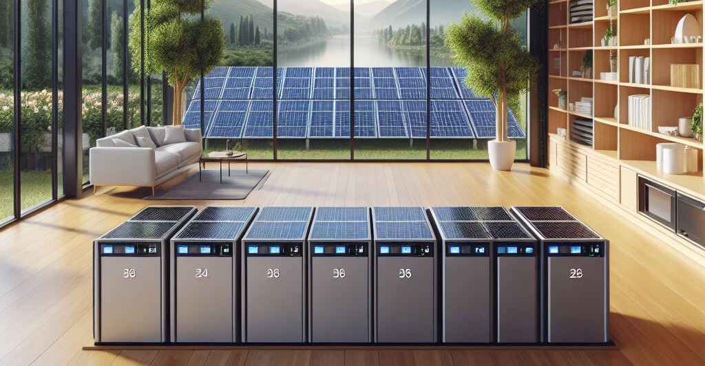 Solar Panels and Battery Storage for Home