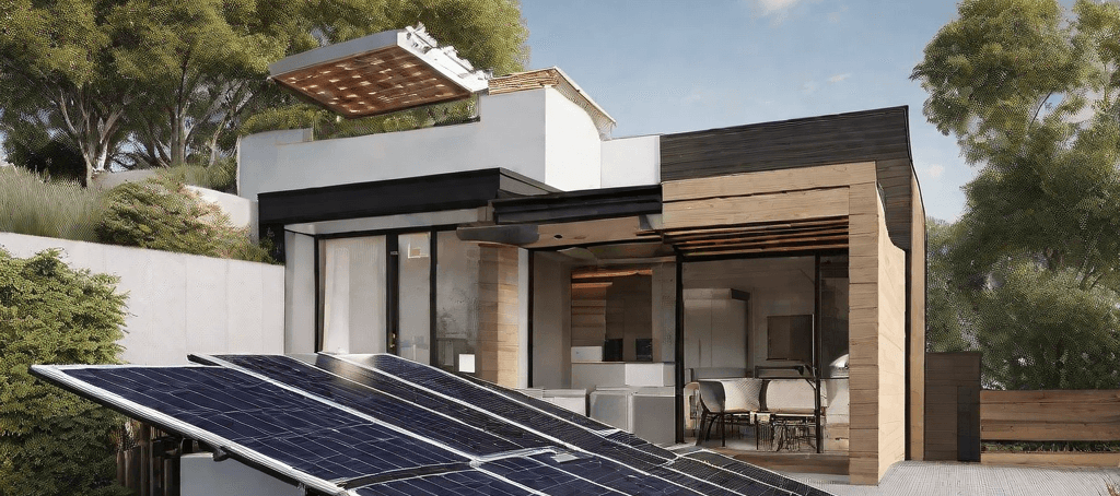 Solar power packs for homes